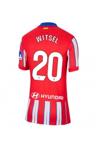 Atletico Madrid Axel Witsel #20 Voetbaltruitje Thuis tenue Dames 2024-25 Korte Mouw